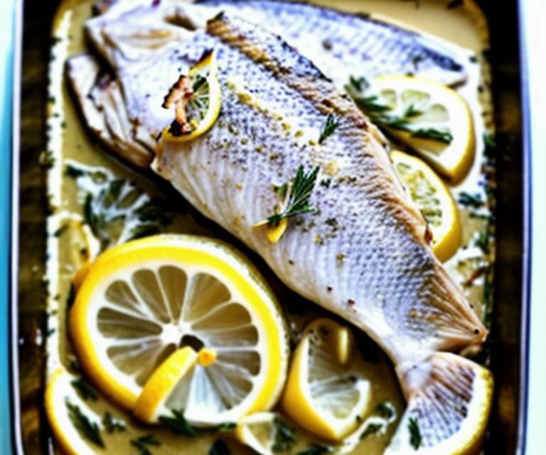 Baked Lemon Herb Fish: A Delightful Seafood Sensation